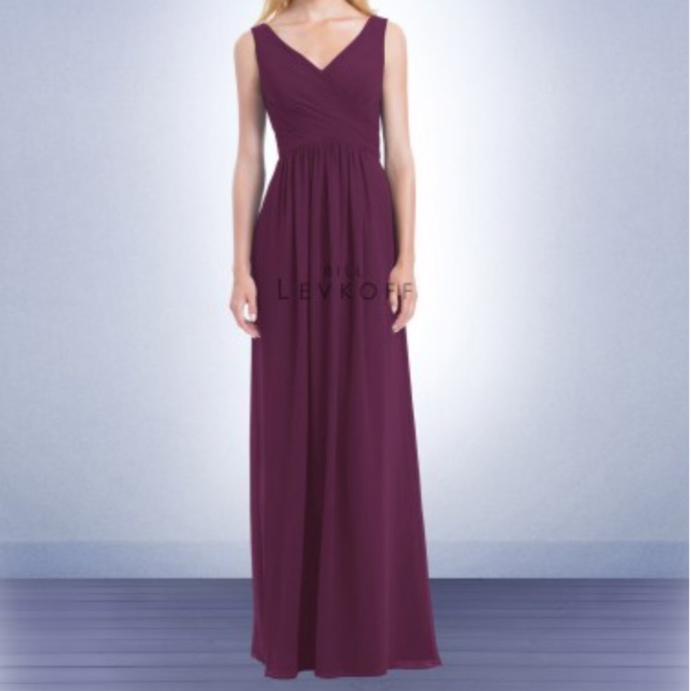 Bill Levkoff Bridesmaid Dress -Style 1162 Sangria